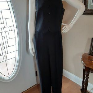 Black One-Piece SUIT by LAUNDRY by Shelli Segal 12